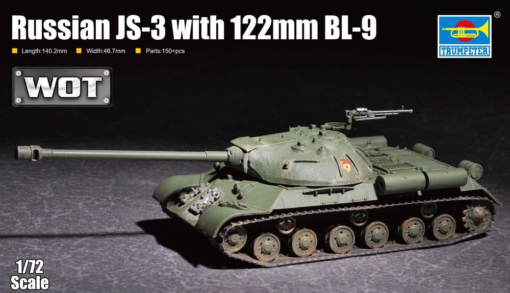 Russian JS-3 with 122mm BL-9