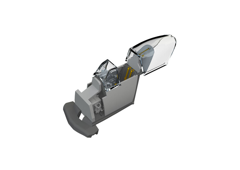S-199 cockpit bubble canopy PRINT 1/72