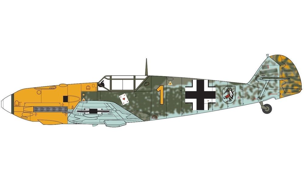 Messerschmitt Me109E-4/E-1