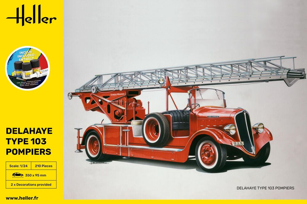 STARTER KIT Delahaye Type 103 Pompiers