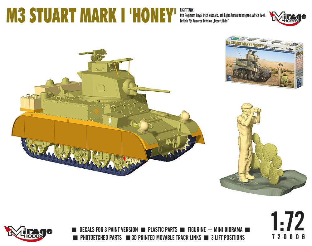 M3 STUART Mk I ��HONEY�� light tank