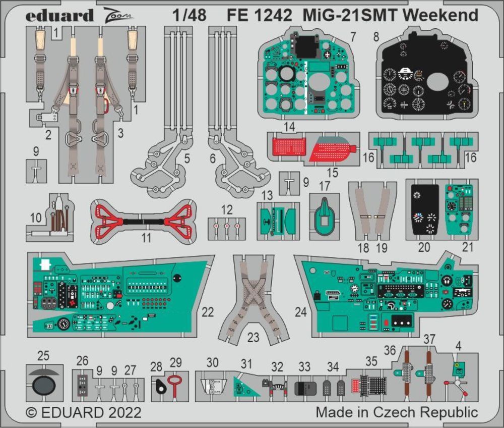 MiG-21SMT Weekend for EDUARD