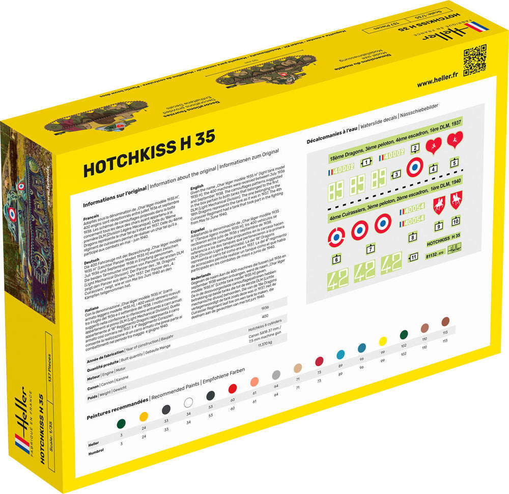 STARTER KIT HOTCHKISS H35