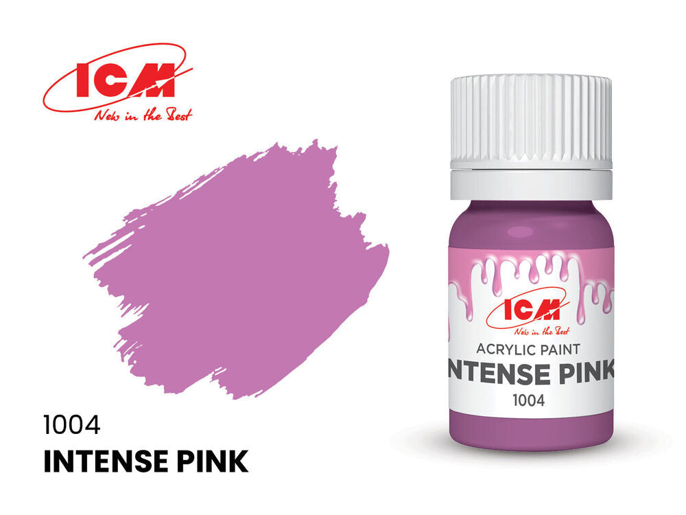 BASIC COLORS Intense Pink bottle 12 ml