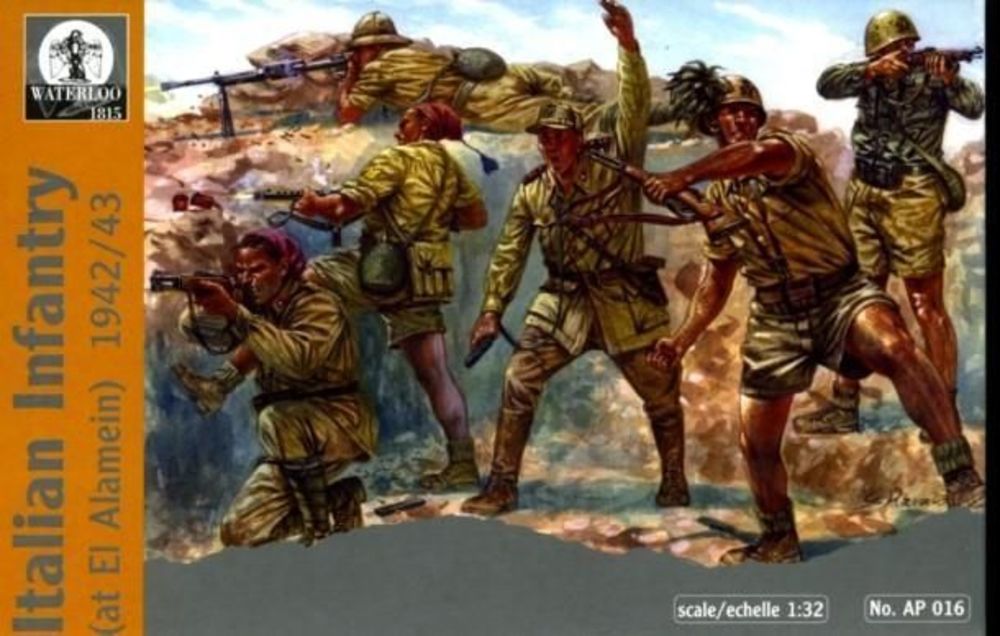 Italian Infantry at El-Alamein, 1942-43