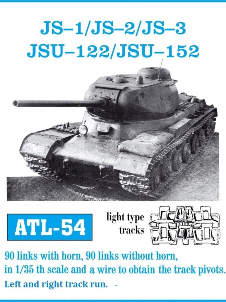 Tracks for JS-I + II + III/ JSU-122/152