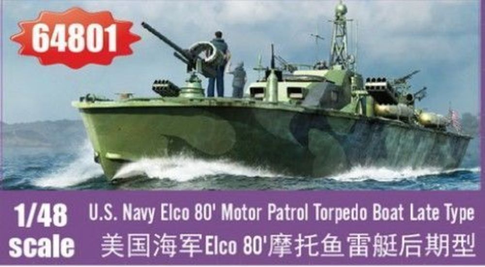 Elco 80 Motor Patrol Torpedo Boat Late Type