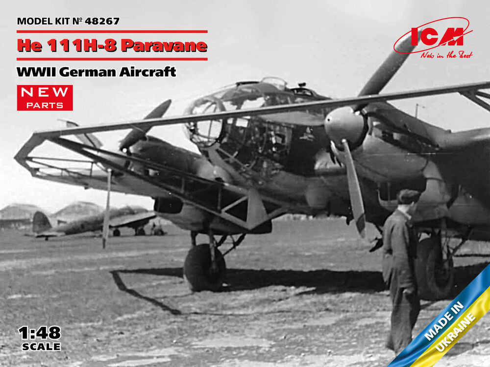 He 111H-8 Paravane, WWII German Aircraft