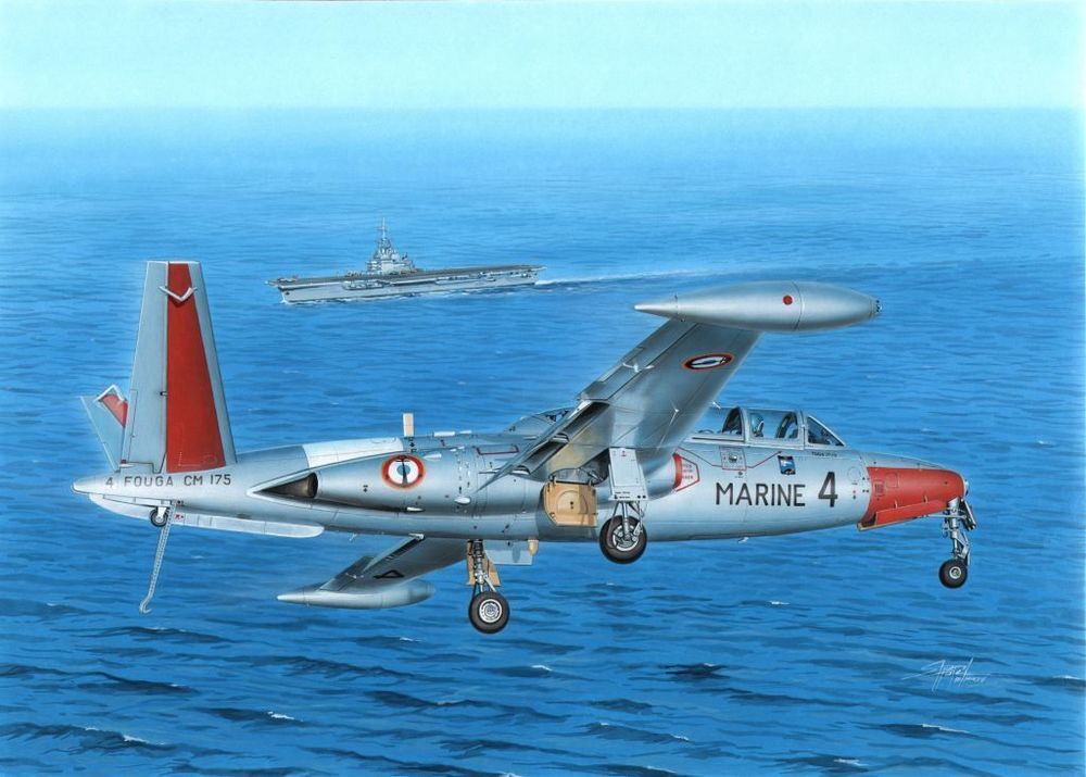 Fouga CM-175 Z��phyr 1/72