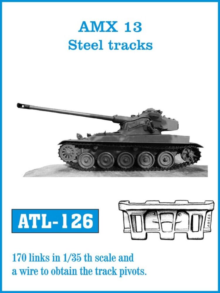 Tracks for AMX 13 Steel tracks