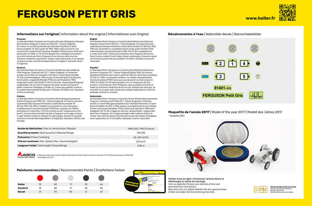 STARTER KIT Ferguson Petit Gris