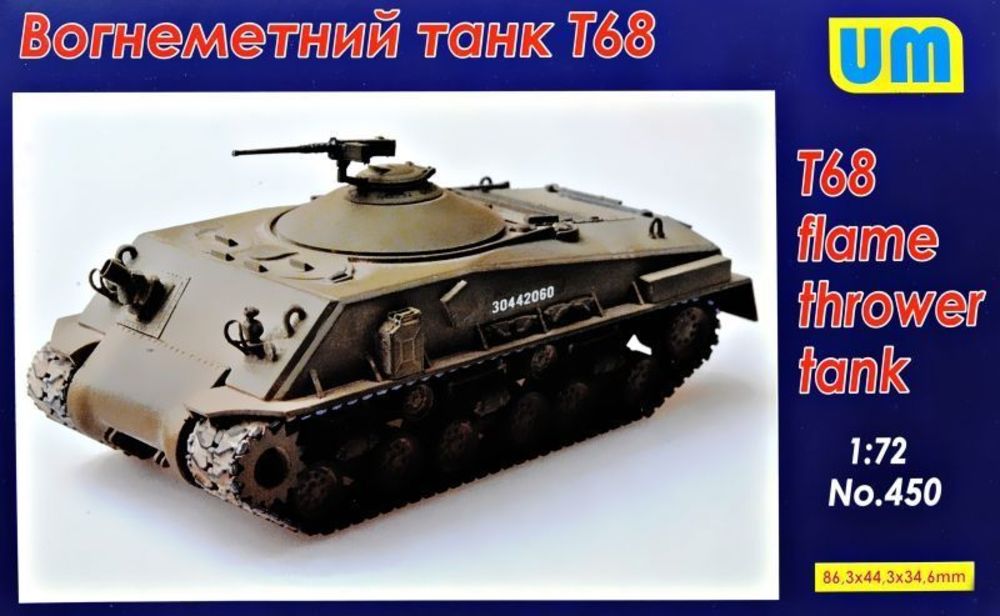 T68 Flame thrower Tank