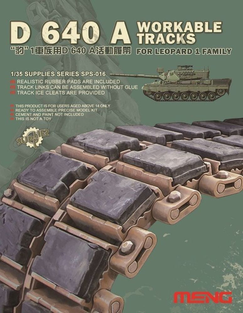 D 640 A Workable Tracks for Leopard 1 Fa