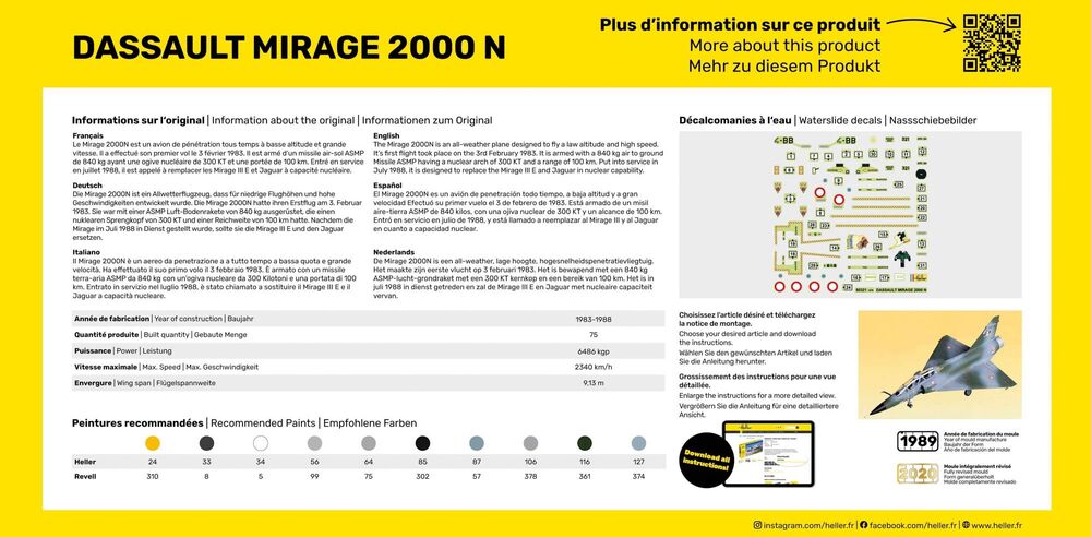 STARTER KIT Mirage 2000 N