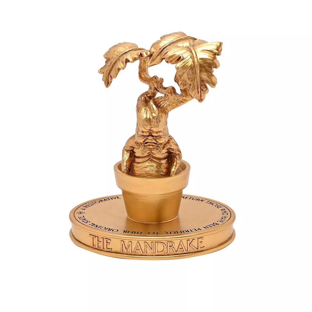 HARRY POTTER - Mandrake - Gold Figure 18cm