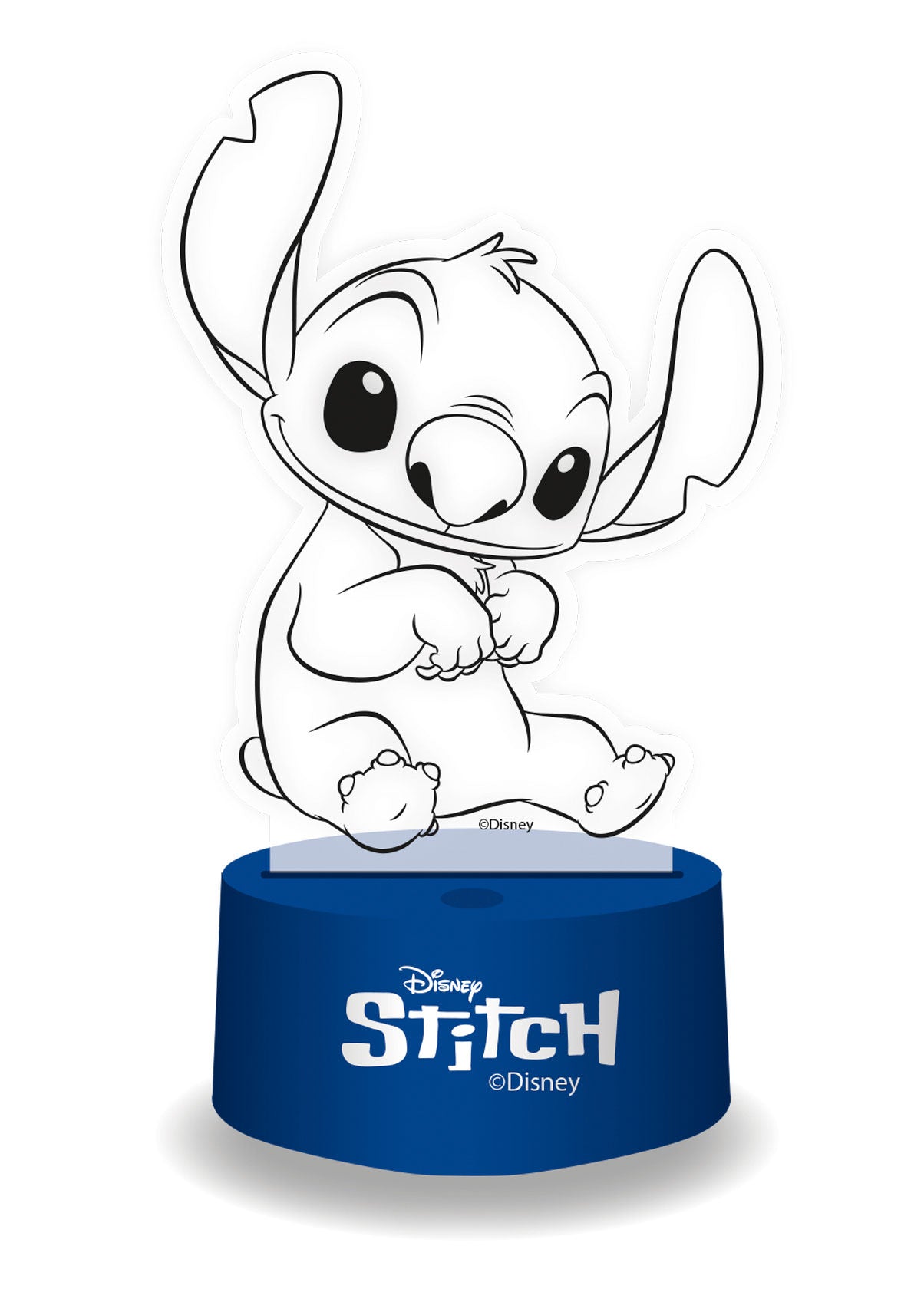 STITCH - 3D Lamp RGB with Remote