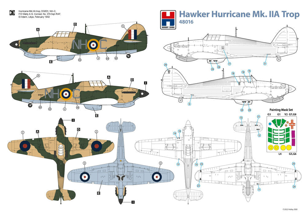 Hawker Hurricane Mk.IIA Trop