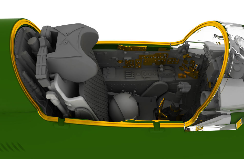 MiG-21 BIS interior for Eduard