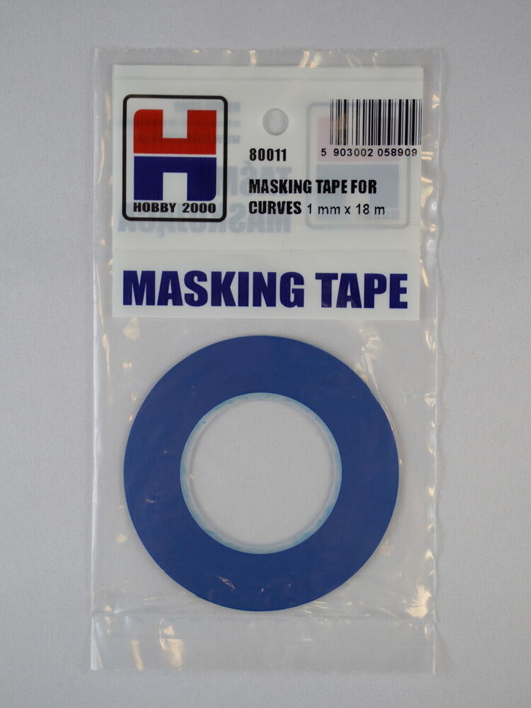 Masking Tape For Curves 1 mm x 18 m