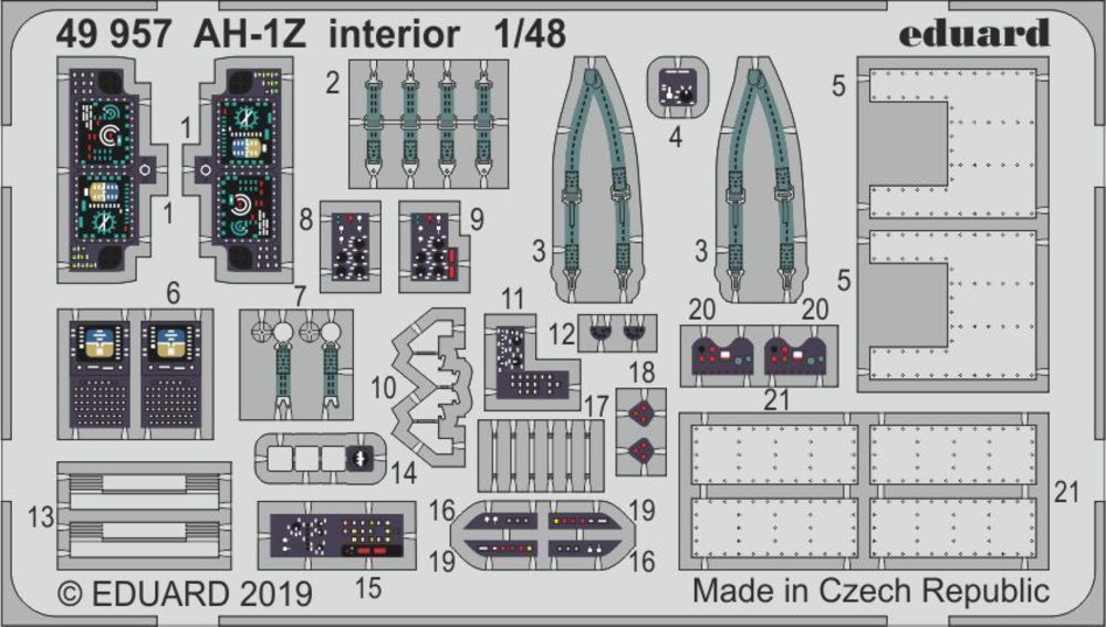 AH-1Z interior for Kitty Hawk