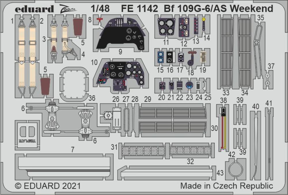 Bf 109G-6/AS Weekend for Eduard