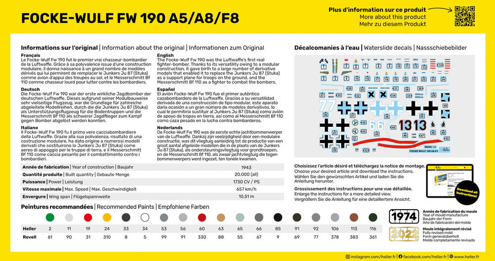 STARTER KIT FW 190 A5/A8/F8