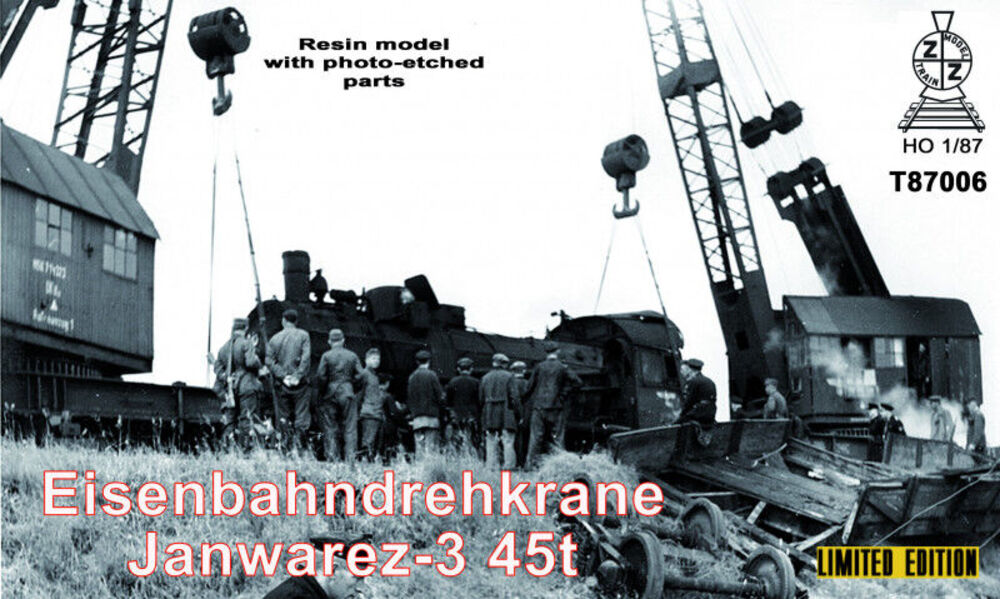 Eisenbahndrehkrane Janwarez-3 45t