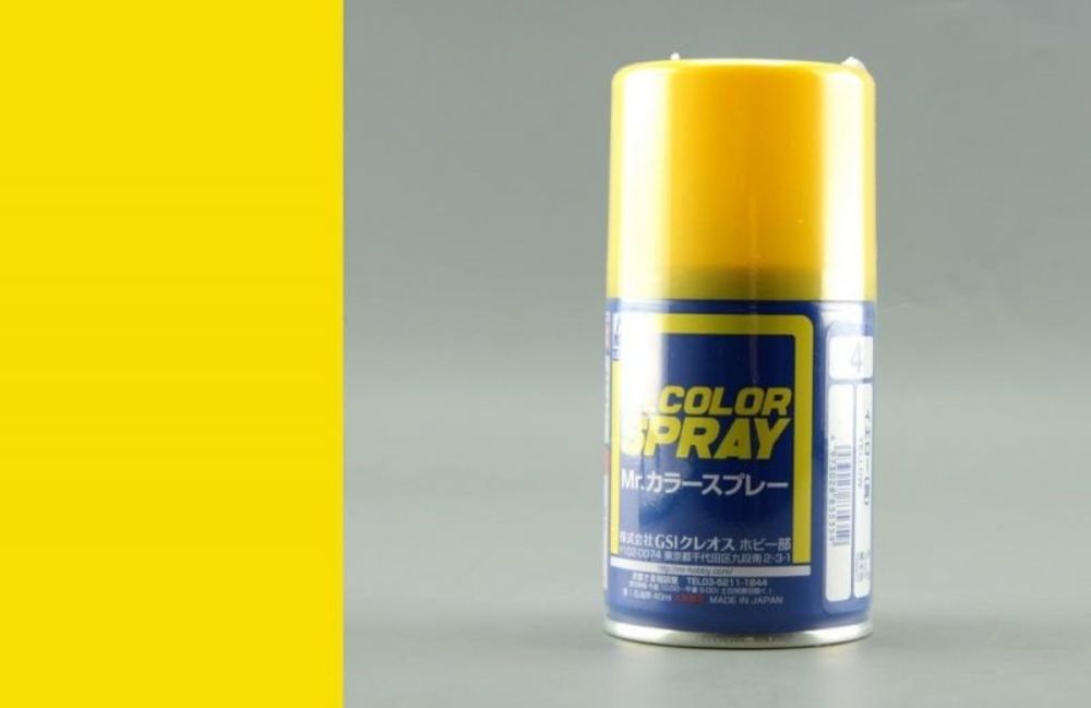 Mr Hobby -Gunze Mr. Color Spray (100 ml) Yellow