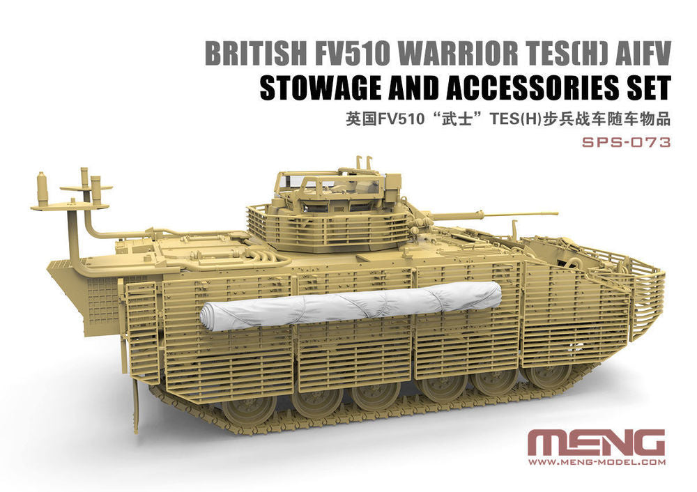 British FV510 Warrior TES(H) AIFV Stowage And Accessories Set (RESIN)