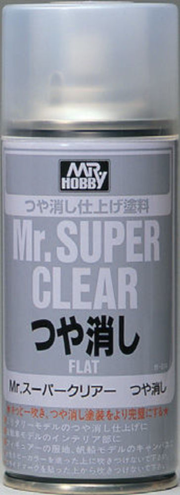 Mr Hobby -Gunze Mr. Super Clear Flat Spray (170 ml)