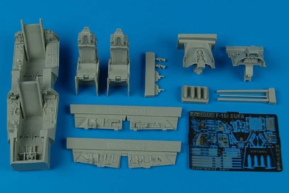 F-16I Sufa cockpit set f��r Hasegawa Bausatz