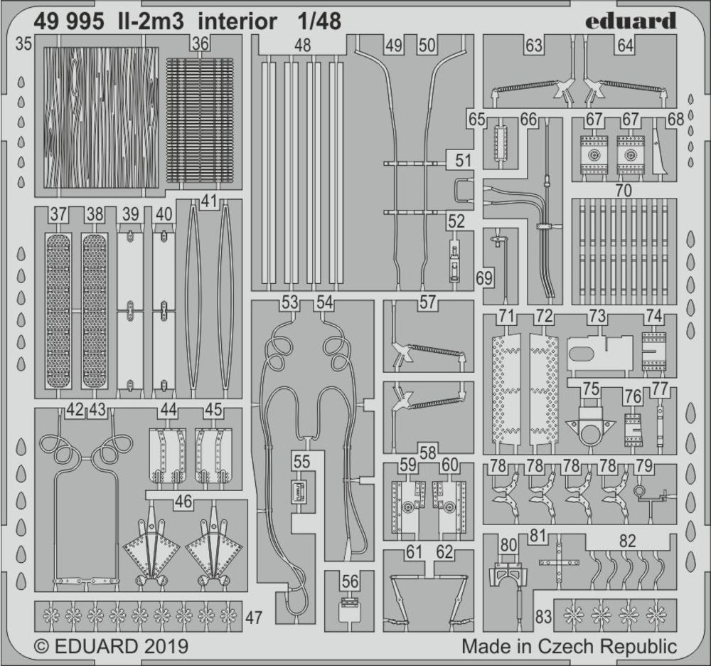 II-2m3 interior for Tamiya