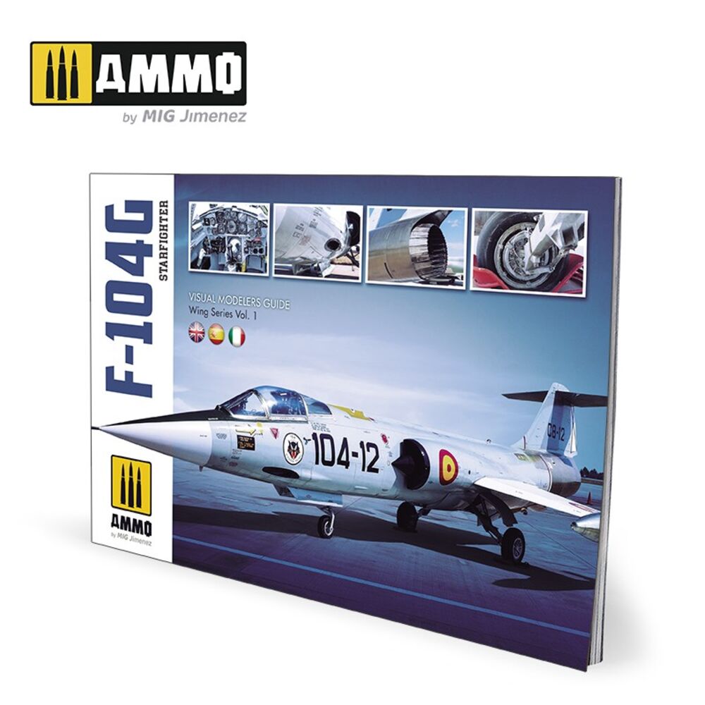 F-104G Starfighter - VISUAL MODELERS GUIDE (English, Castellano, Italiano)