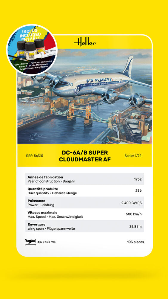 STARTER KIT DC6 Super Cloudmaster AF