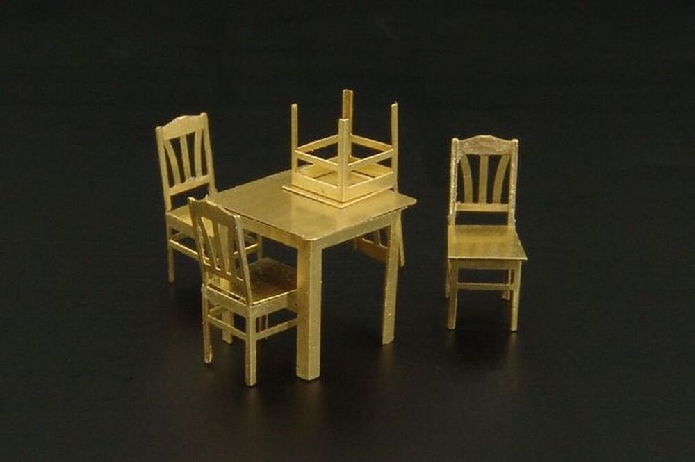 Table and chairs