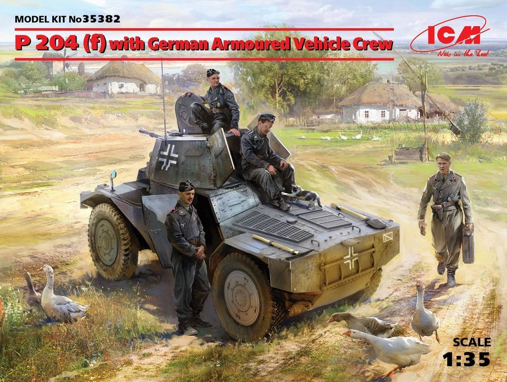 P 204(f)with German Armoured VehicleCrew