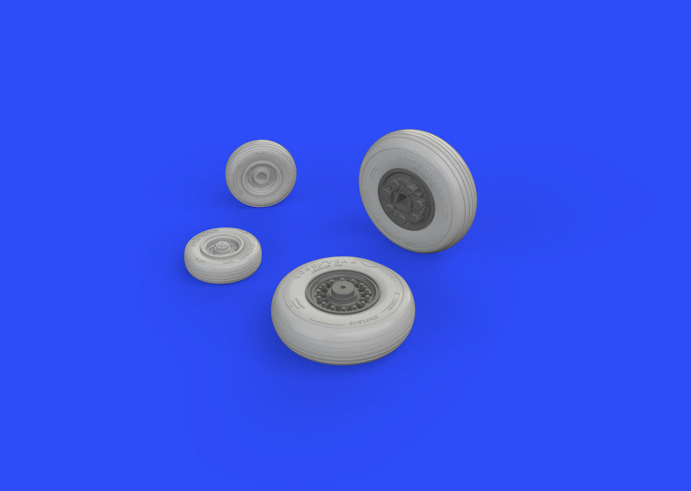 F-14A wheels for Tamiya