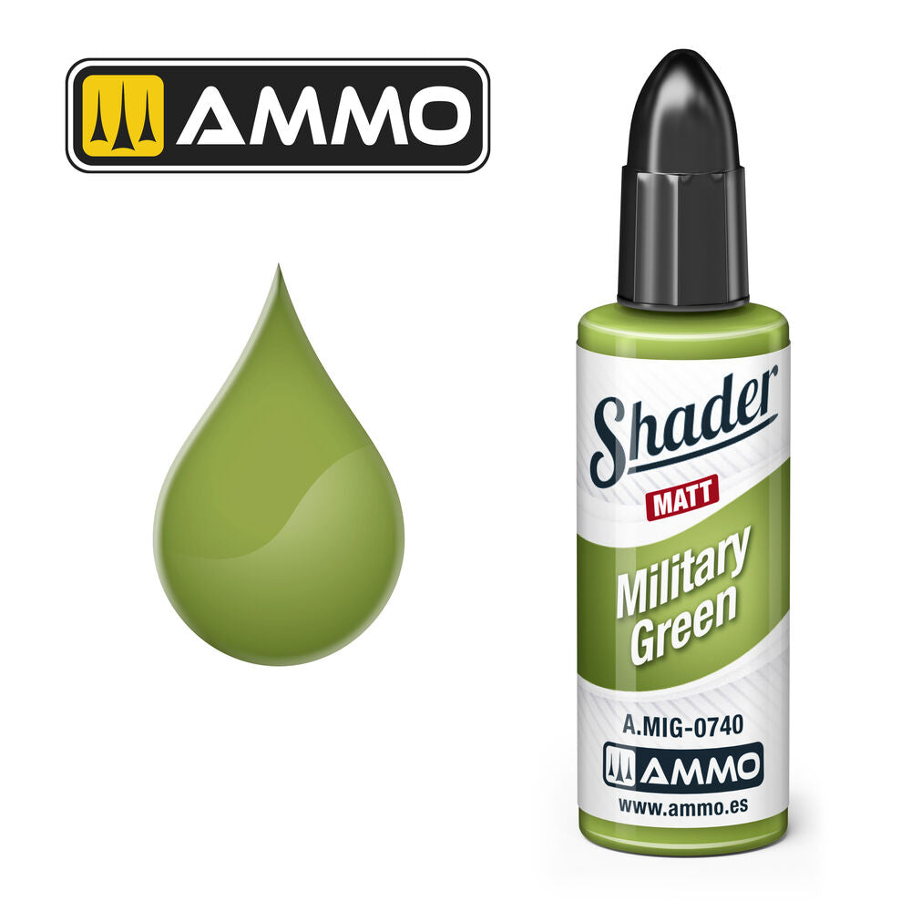 MATT SHADER Military Green