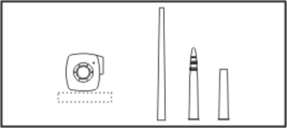 SU-85 85mm D-5S Gun mit Patronen-