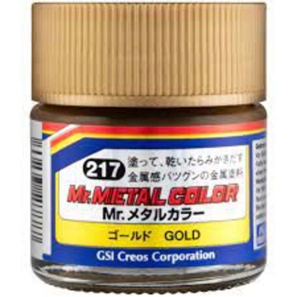 Mr Hobby -Gunze Mr. Metal Colors (10 ml) Gold