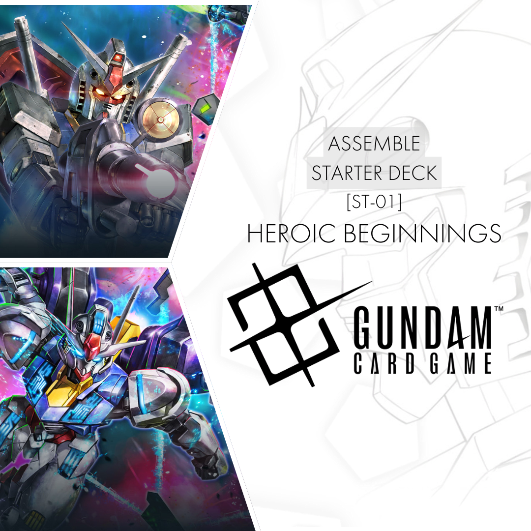 *PREORDER* Gundam Assemble Starter Set - Heroic Beginnings [ST01A]