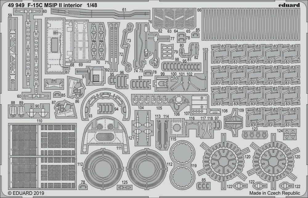 F-15C MSIP II interior f.Great Wall Hobb