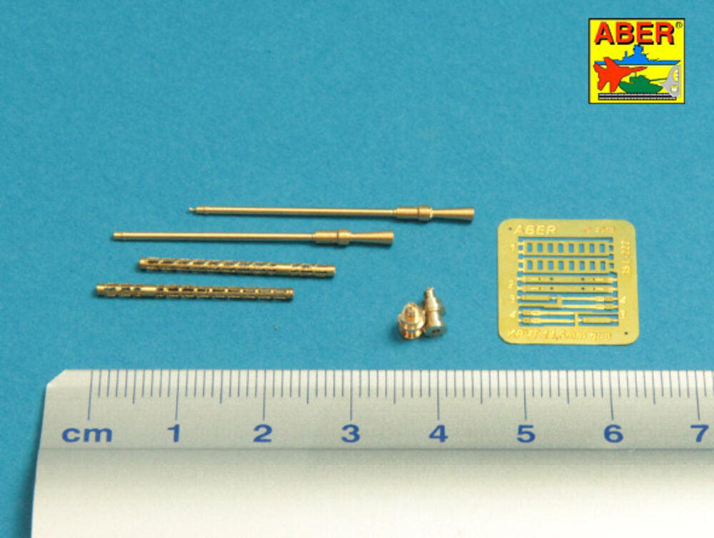 Set of 2 barrels for Russian 14,5 mm machine guns KPVT used on ZPU-2 or ZPU-4