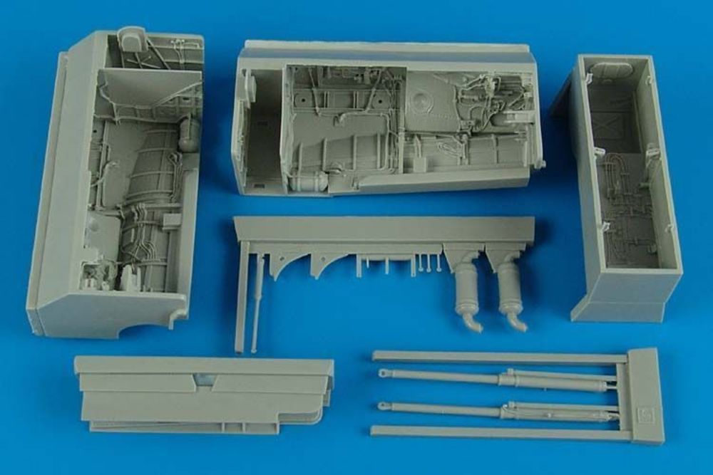 Su-24M Fencer wheel bay for Trumpeter