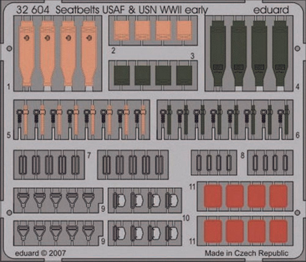 Seatbelts USAF & USN WWII early