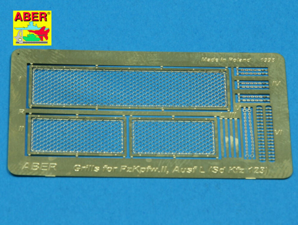 Grilles for Panzer II, Ausf. L - Luchs