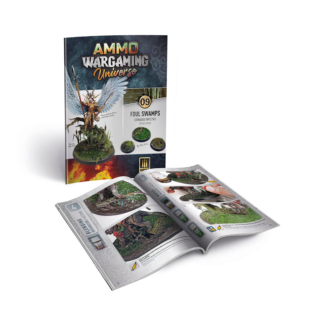 AMMO WARGAMING UNIVERSE Book 09 - Foul Swamps (English, Castellano, Polski)