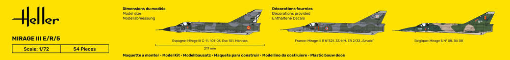 STARTER KIT Mirage III E