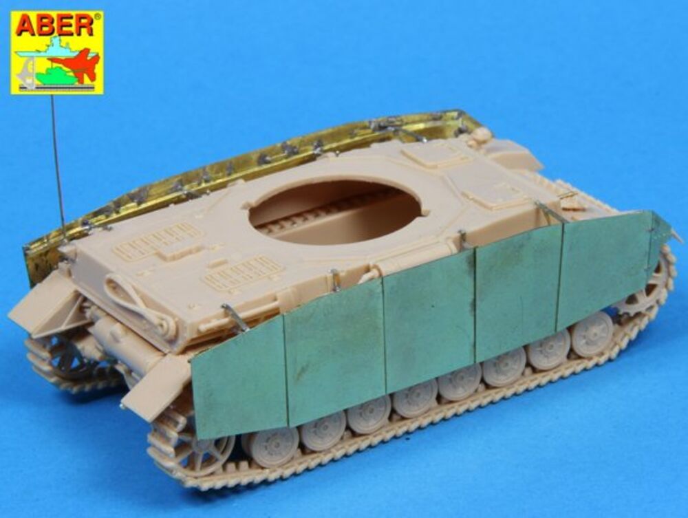 Side skirts for Pz IV H