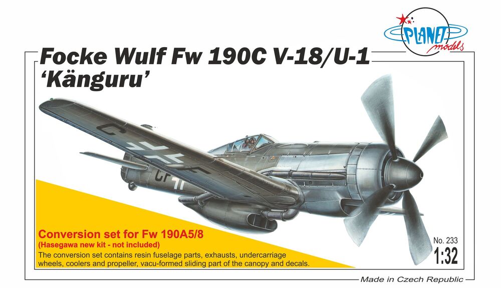 Focke Wulf Fw 190C (V-18) Kanguru Conver